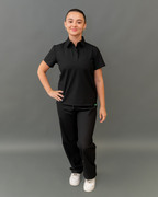 Collection 7: Polo Neck Top + Flare Scrub Pant